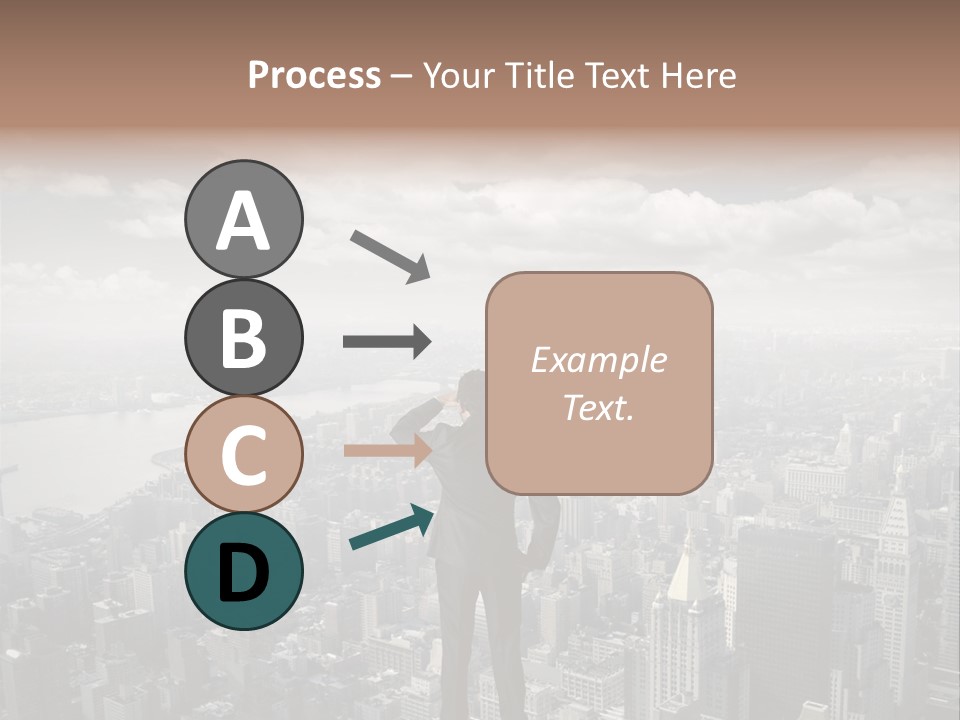 Cloud Success Concept PowerPoint Template