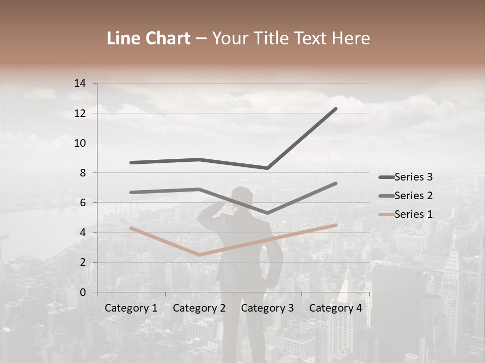 Cloud Success Concept PowerPoint Template