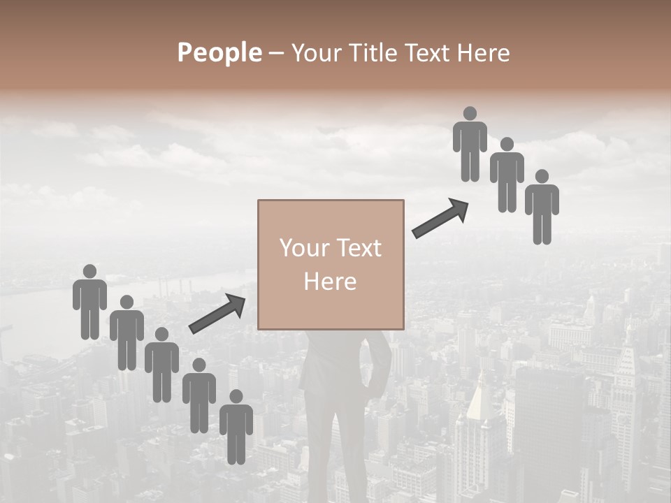 Cloud Success Concept PowerPoint Template
