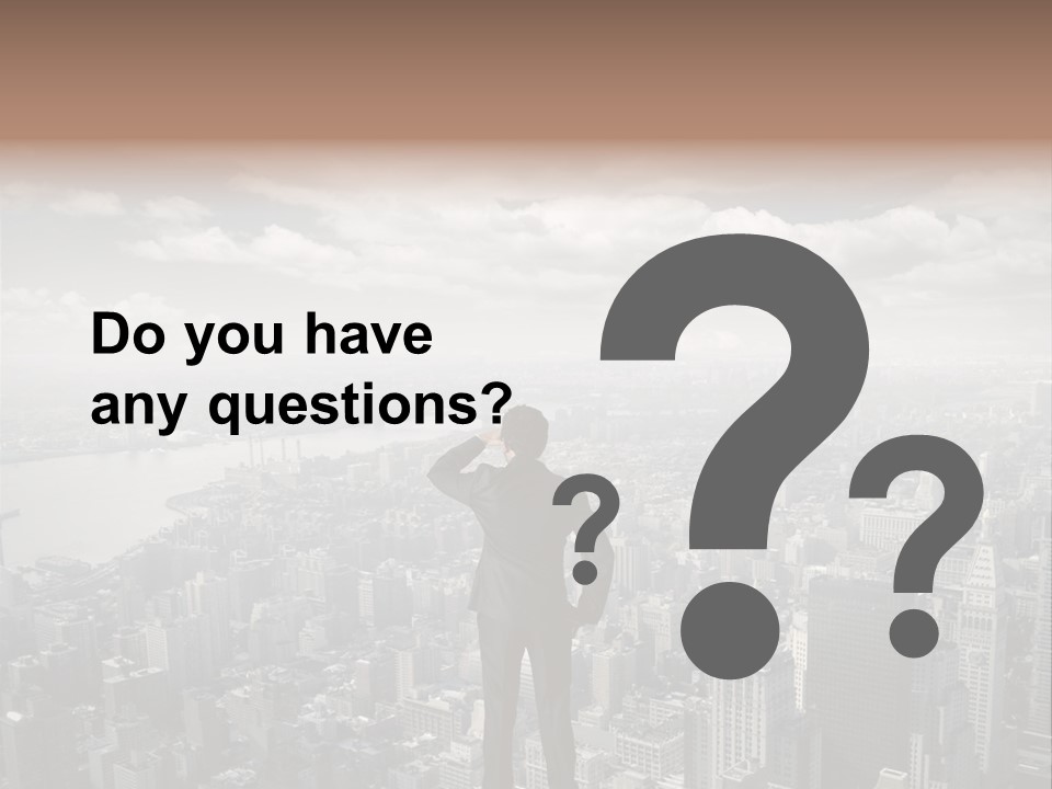 Cloud Success Concept PowerPoint Template