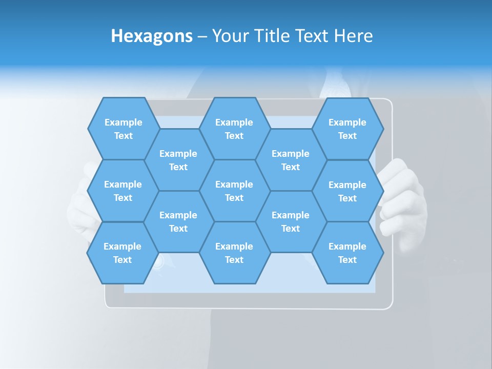 Information Electronic Pad PowerPoint Template