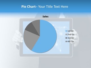 Information Electronic Pad PowerPoint Template