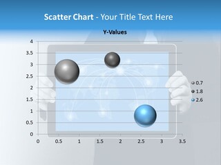 Information Electronic Pad PowerPoint Template