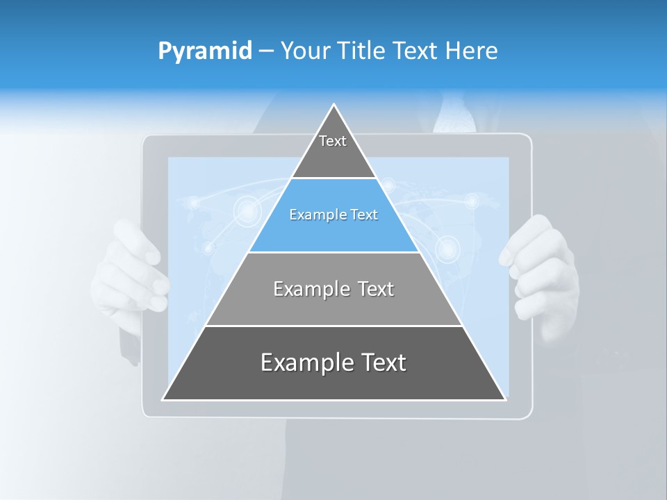 Information Electronic Pad PowerPoint Template