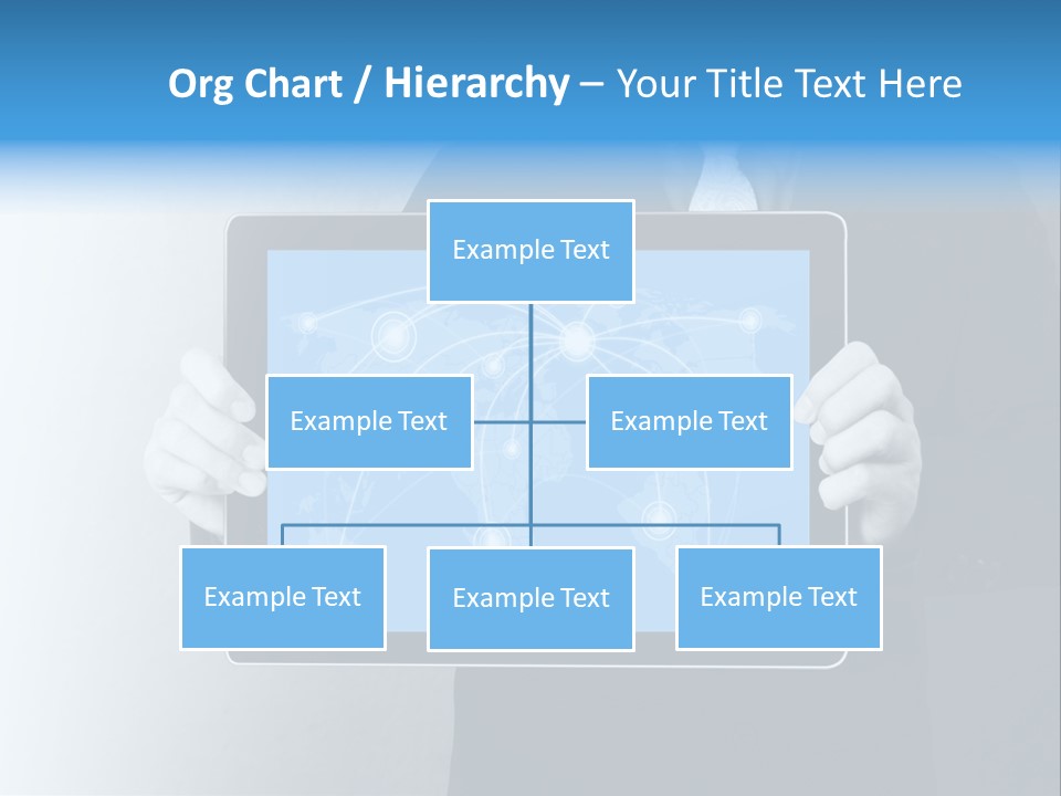 Information Electronic Pad PowerPoint Template