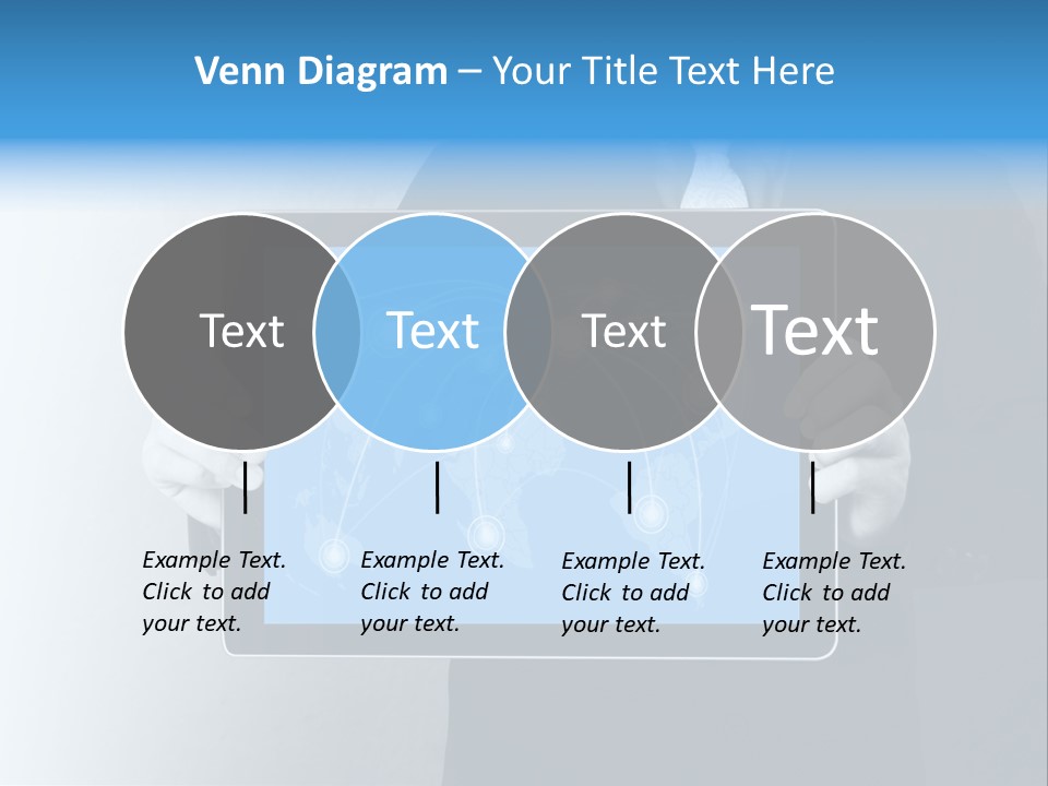 Information Electronic Pad PowerPoint Template