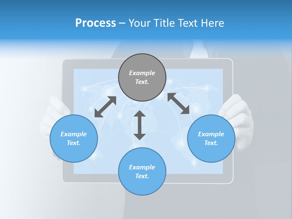 Information Electronic Pad PowerPoint Template