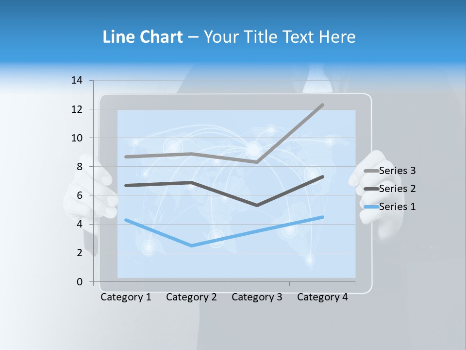 Information Electronic Pad PowerPoint Template