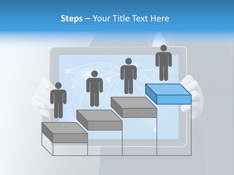 Information Electronic Pad PowerPoint Template