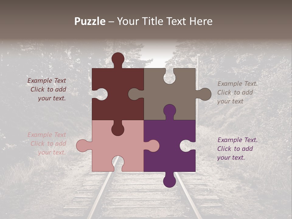 Nature Destination Landscape PowerPoint Template