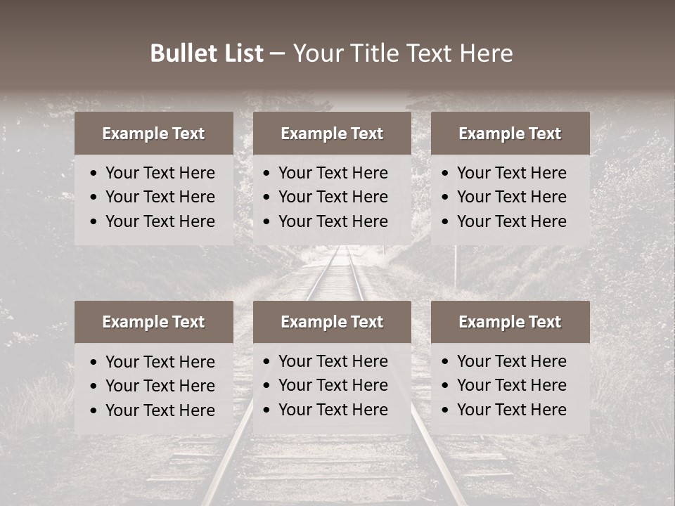 Nature Destination Landscape PowerPoint Template
