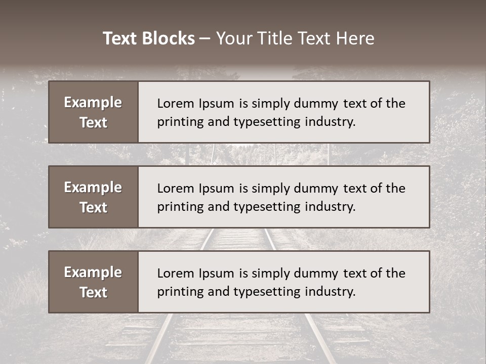 Nature Destination Landscape PowerPoint Template