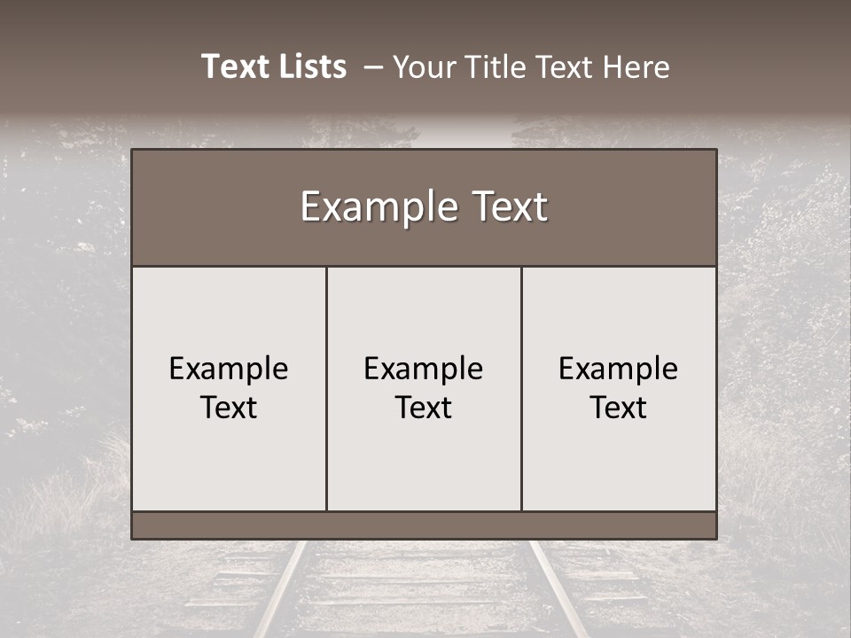 Nature Destination Landscape PowerPoint Template
