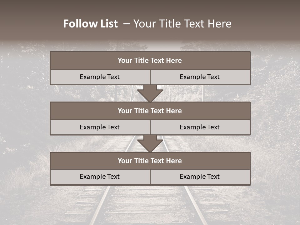 Nature Destination Landscape PowerPoint Template