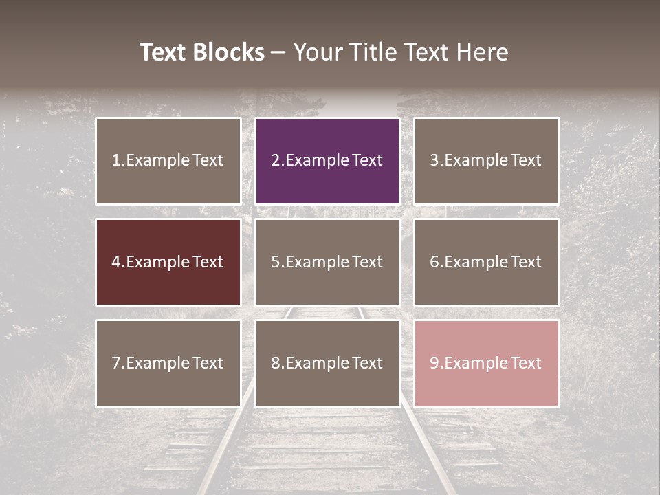 Nature Destination Landscape PowerPoint Template