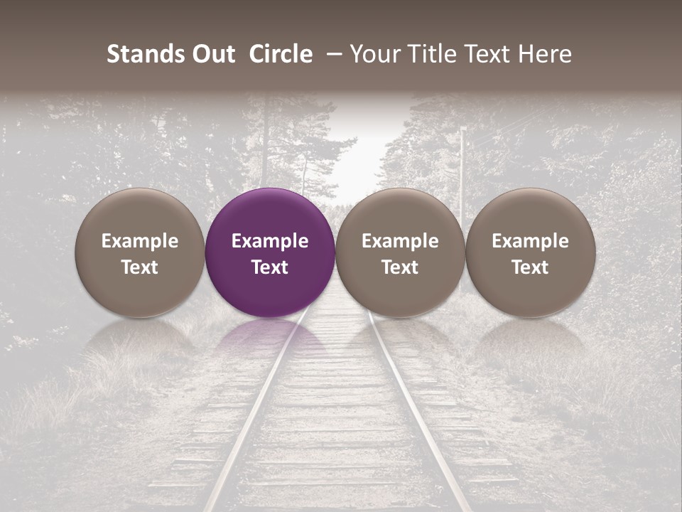 Nature Destination Landscape PowerPoint Template