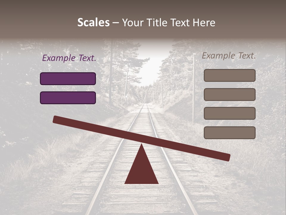 Nature Destination Landscape PowerPoint Template