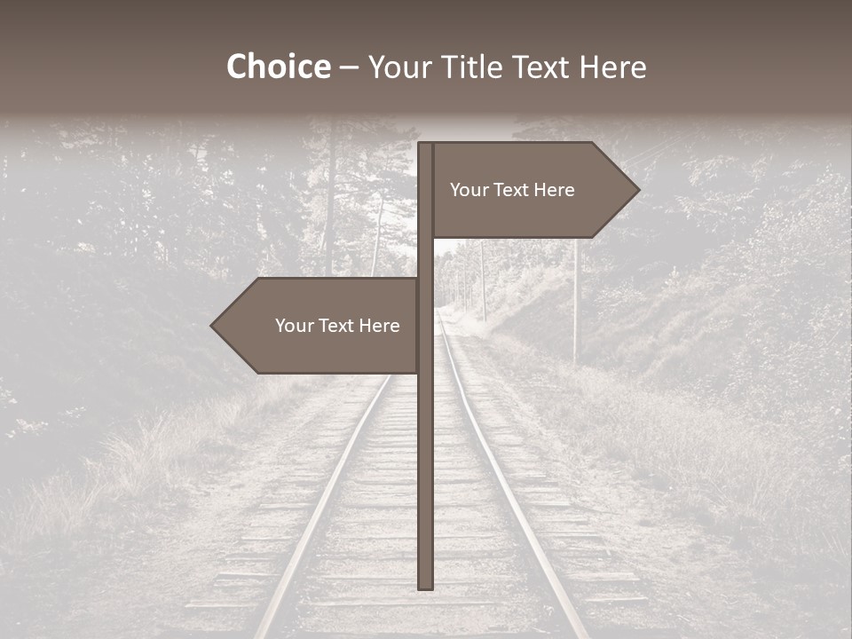 Nature Destination Landscape PowerPoint Template