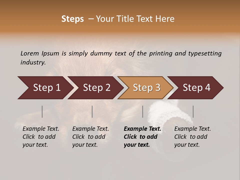 Bandaged Leg Sick Dog Dog Accident PowerPoint Template