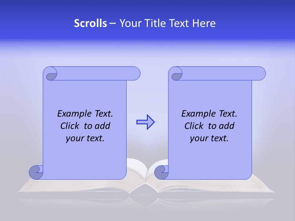 Magic Literary Open PowerPoint Template