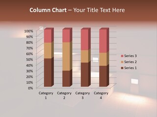 Construction Indoor Step PowerPoint Template