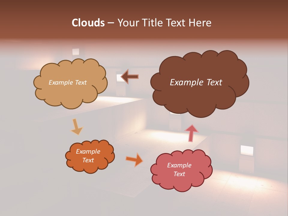 Construction Indoor Step PowerPoint Template