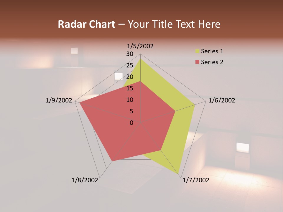 Construction Indoor Step PowerPoint Template