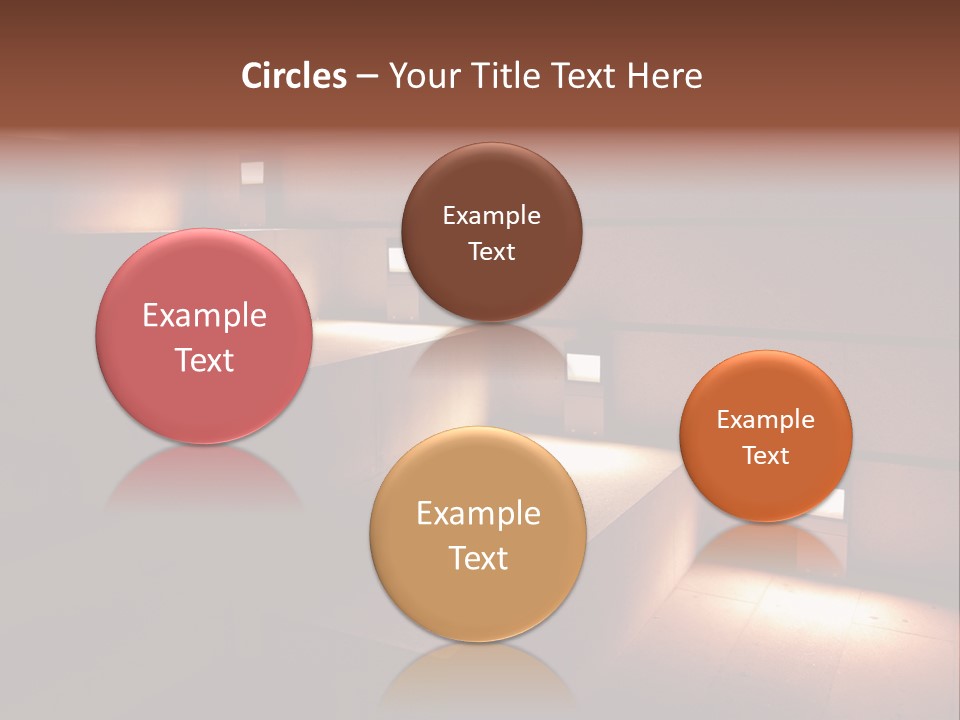 Construction Indoor Step PowerPoint Template