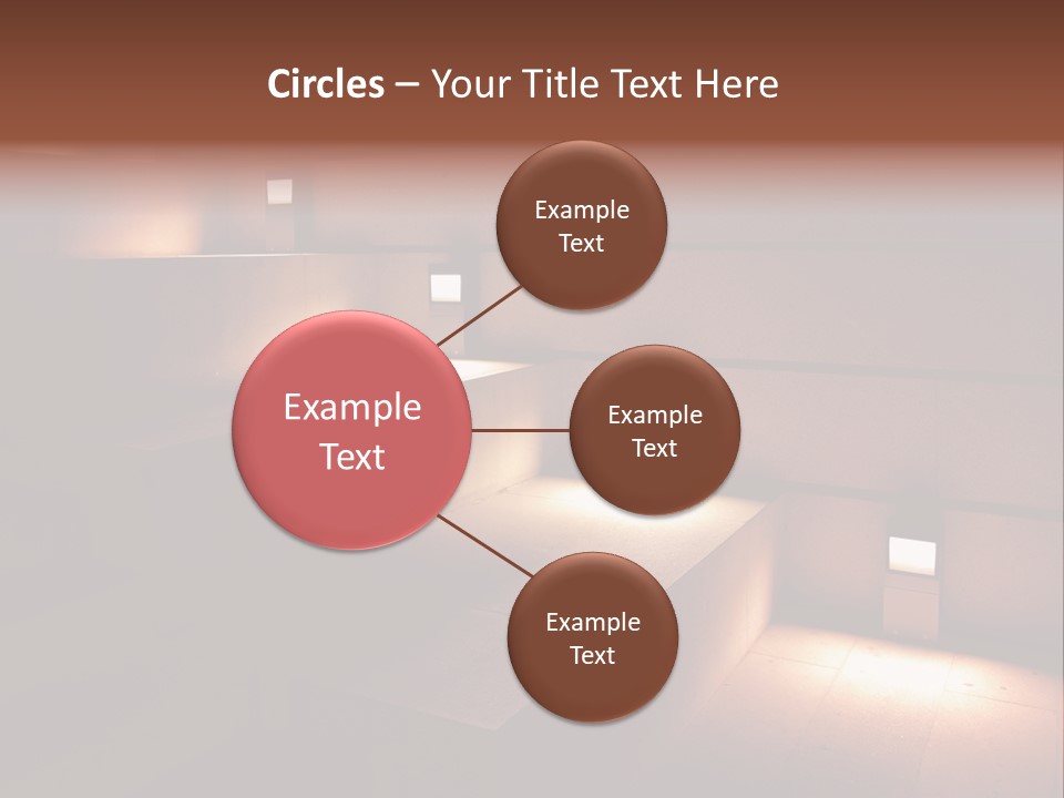 Construction Indoor Step PowerPoint Template