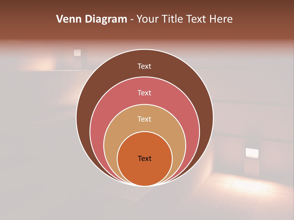 Construction Indoor Step PowerPoint Template