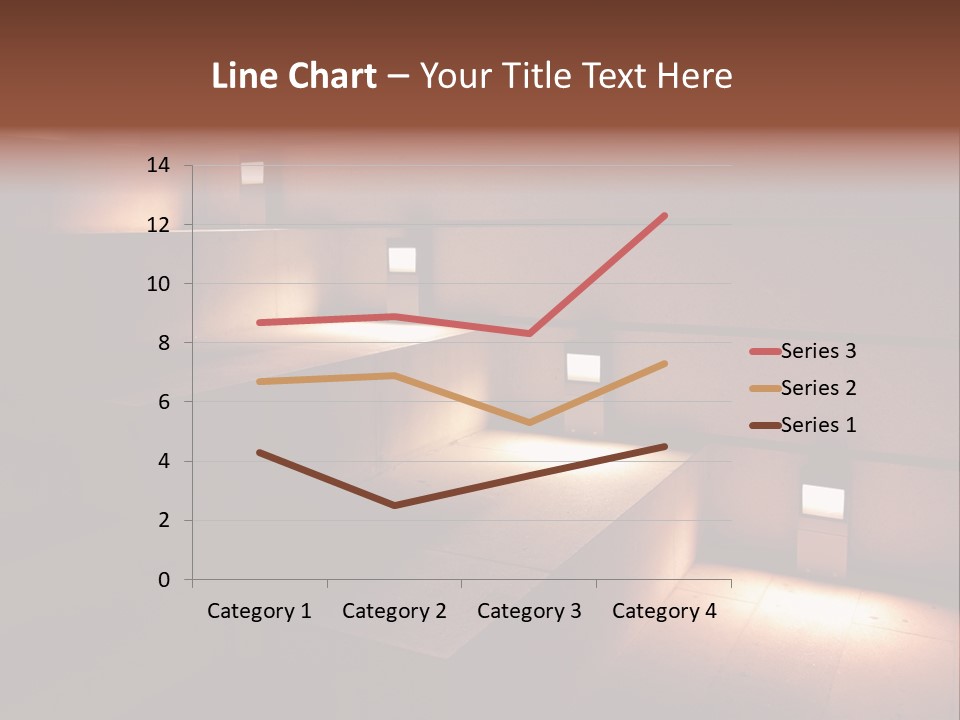 Construction Indoor Step PowerPoint Template