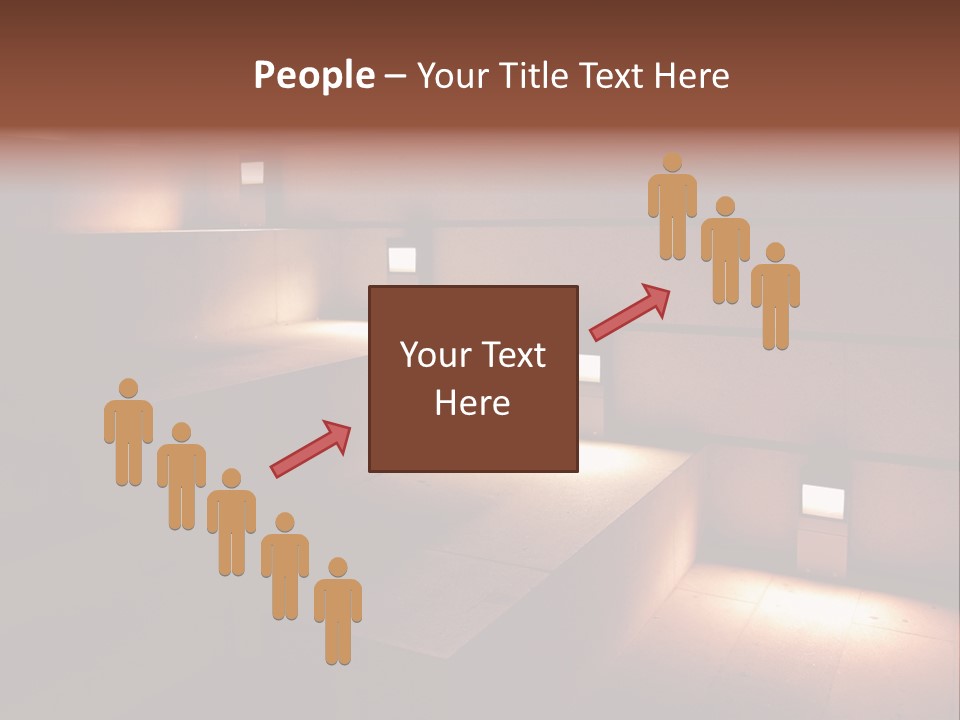 Construction Indoor Step PowerPoint Template