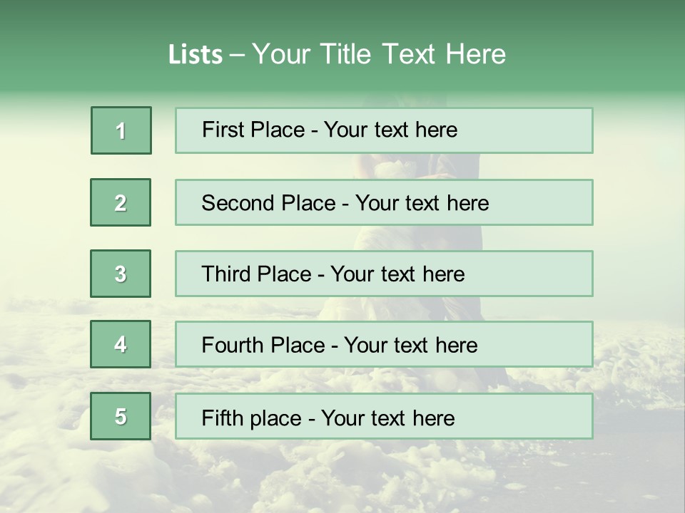 Wedding Waves Lines Young PowerPoint Template