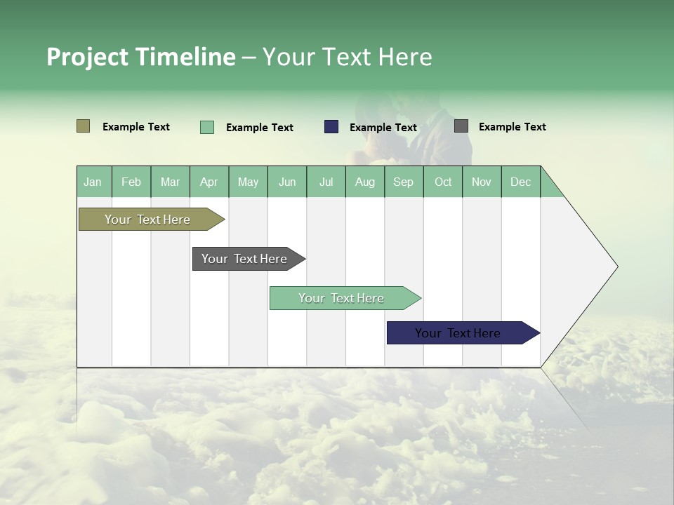 Wedding Waves Lines Young PowerPoint Template