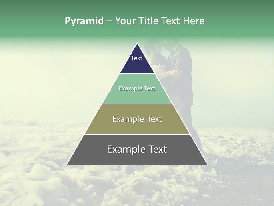 Wedding Waves Lines Young PowerPoint Template