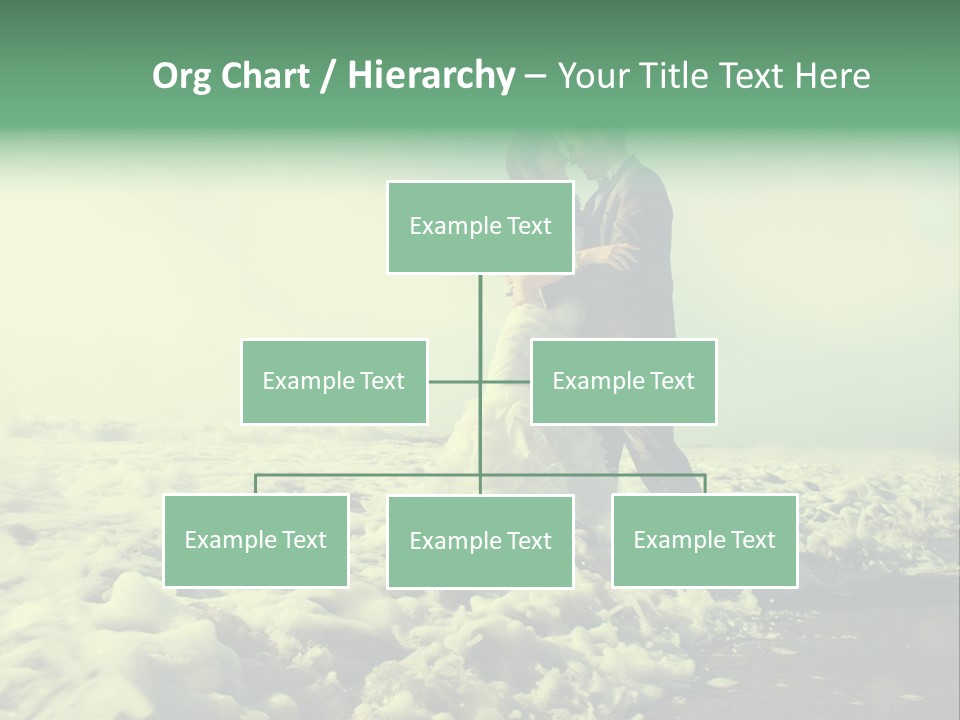 Wedding Waves Lines Young PowerPoint Template