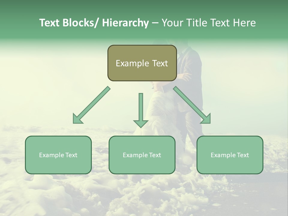 Wedding Waves Lines Young PowerPoint Template