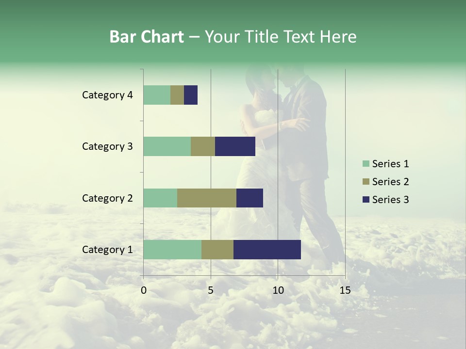 Wedding Waves Lines Young PowerPoint Template