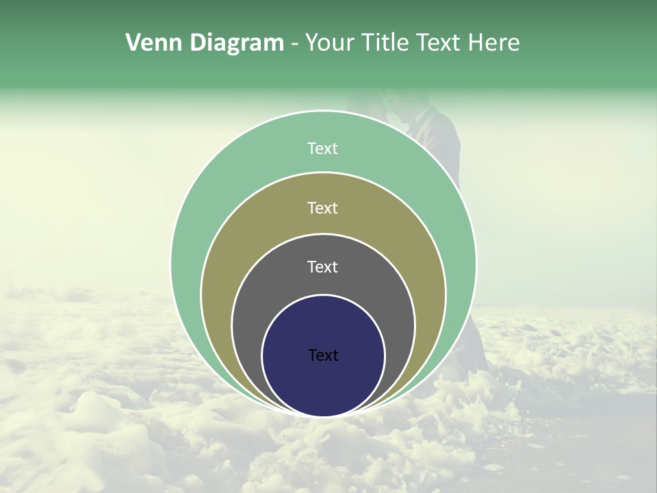 Wedding Waves Lines Young PowerPoint Template