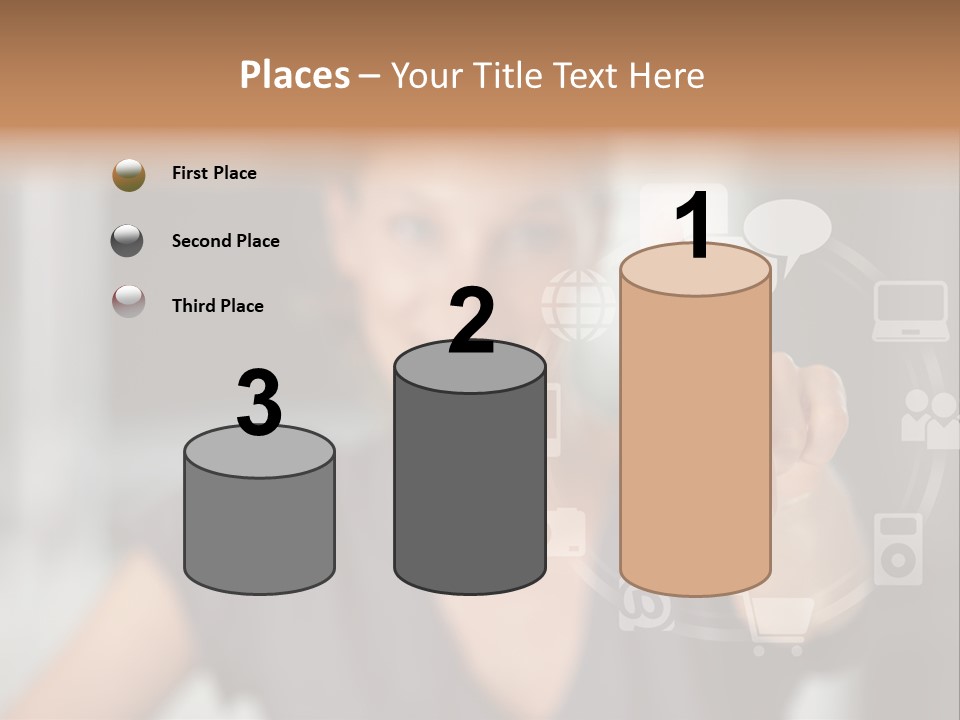 Input Device World Web Digitally PowerPoint Template