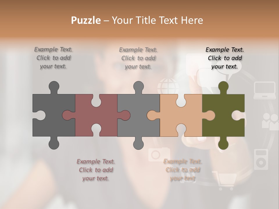 Input Device World Web Digitally PowerPoint Template