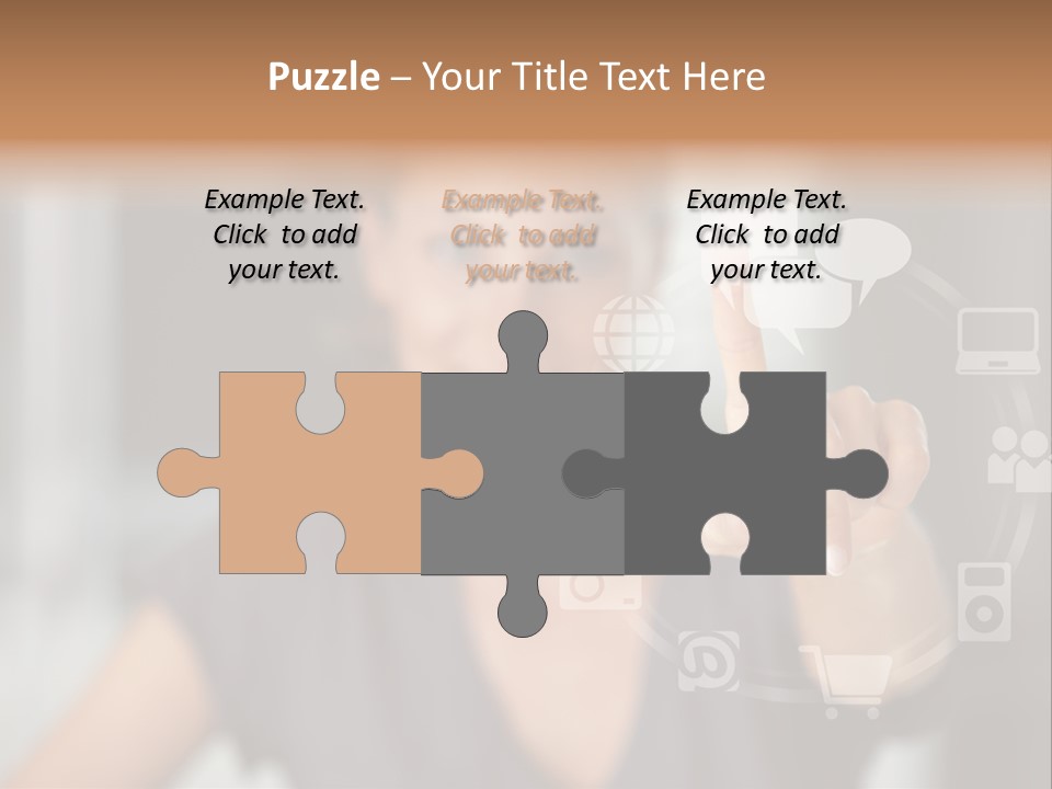 Input Device World Web Digitally PowerPoint Template