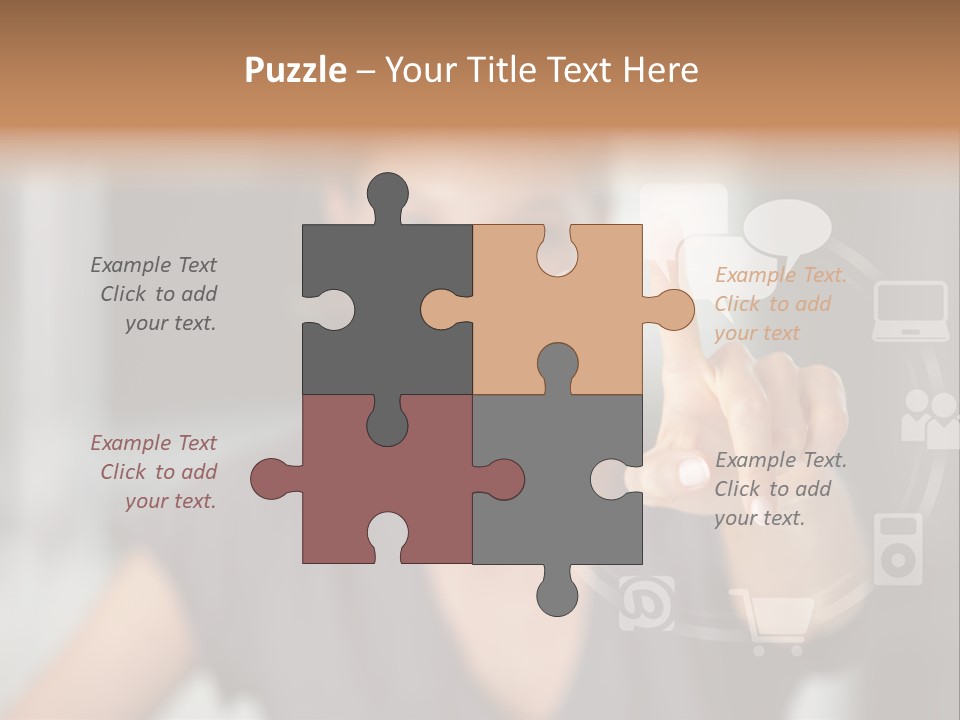 Input Device World Web Digitally PowerPoint Template