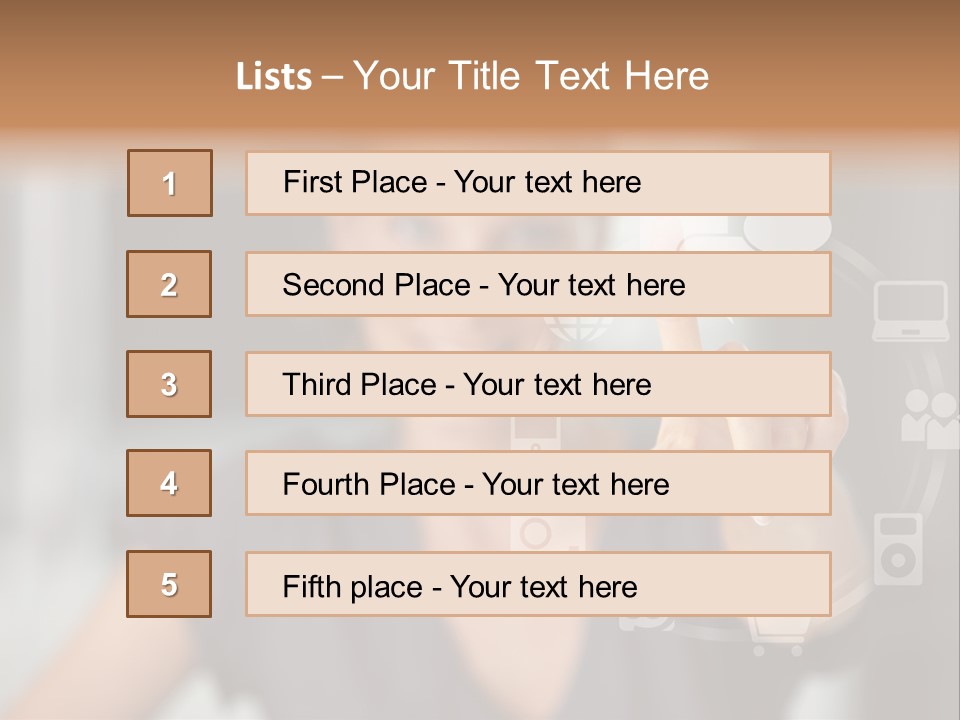 Input Device World Web Digitally PowerPoint Template