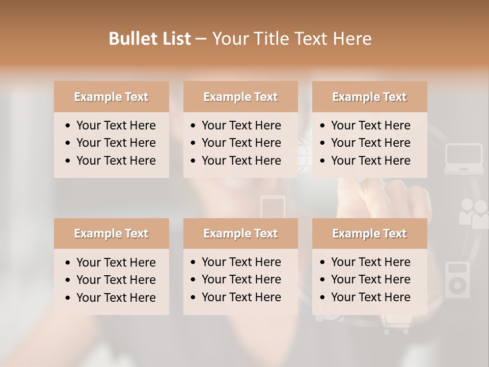 Input Device World Web Digitally PowerPoint Template