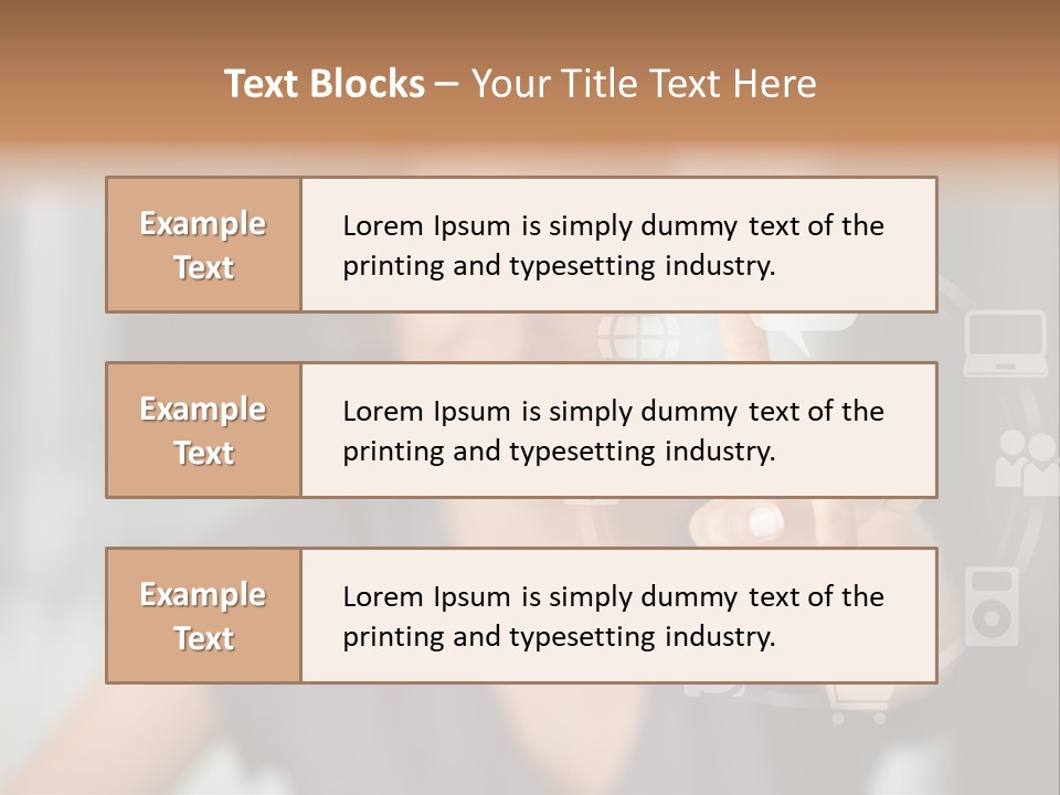 Input Device World Web Digitally PowerPoint Template