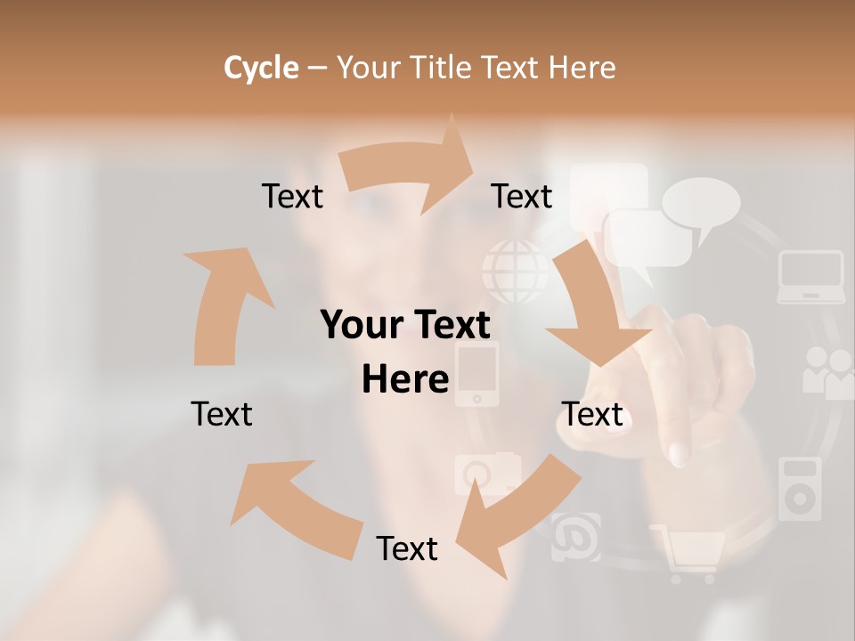 Input Device World Web Digitally PowerPoint Template