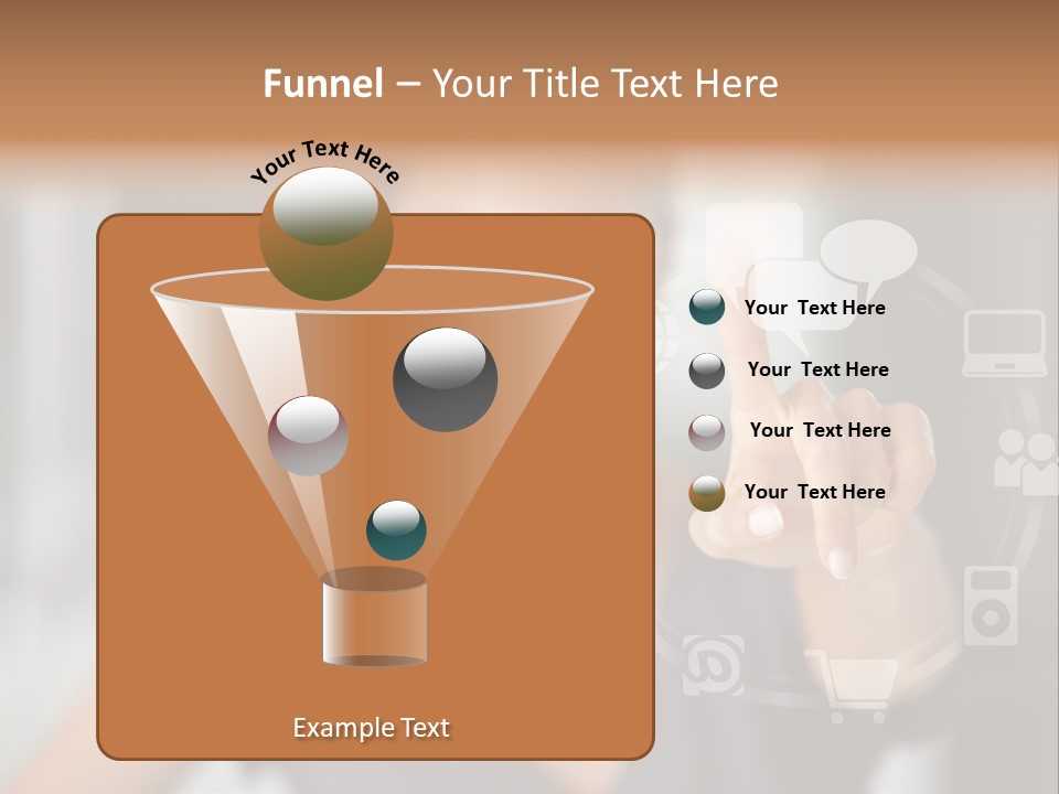 Input Device World Web Digitally PowerPoint Template