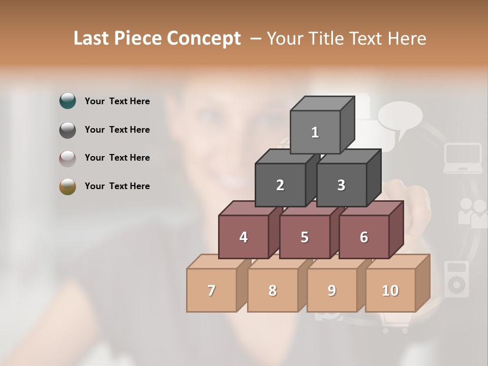 Input Device World Web Digitally PowerPoint Template