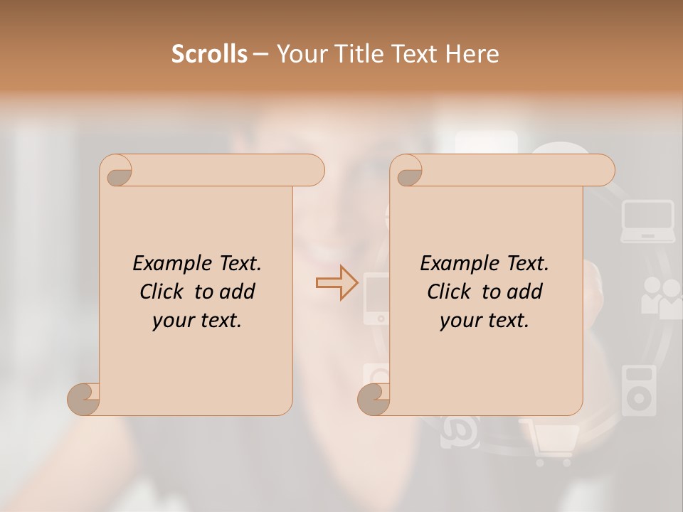 Input Device World Web Digitally PowerPoint Template
